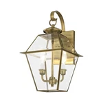 Livex Lighting 2281 Westover 16-1/2" Tall Outdoor Wall Brass. Fixed Price $289.96.