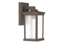 Bronze One Light Outdoor Wall From The Resilience Lanterns Collection. Fixed Price $73.80.