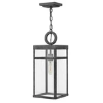 Hinkley Lighting Porter Outdoor 1 Hanging Lantern, Zinc/clear 2802DZ-LL. Fixed Price $405.00.