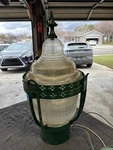 Holophane Leaf Lamp Post Light. New. Outdoor. Fixed Price $500.00.