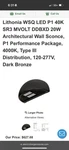 Lithonia Wsq Led P1 40K SR3 Mvolt Ddbxd 20W Architectural Wall Sconce. Fixed Price $450.00.