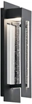 River Path 17 1/2"H Textured Black Led Outdoor Wall Light. Fixed Price $319.99.