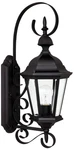 Capital Carriage House 23" High Black Outdoor Wall Light. Fixed Price $234.00.