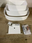 Progress Lighting P7103-30 Signature Single Wall Sconce, White *read*. Fixed Price $34.99.