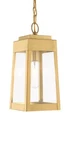 Livex Lighting 20854 Brass Oslo Single 6"W Outdoor Mini Pendant. Fixed Price $299.96.