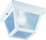 New Boston Harbor 6276WH3L White Single Light Flush Mount Porch Fixture 6863690. Fixed Price $19.89.