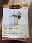 Design House Outdoor Downlight 507863(COACH Collection) - Satin Nickel Finish W/. Fixed Price $25.00.