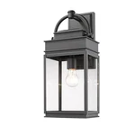 Artcraft Fulton 19" Outdoor Wall Light, Black - AC8230BK. Fixed Price $254.00.