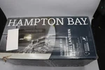 Hampton Bay Tremont 1-LIGHT Outdoor Wall Fixture Black With Clear Glass. Fixed Price $29.98.