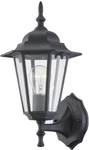 Pia Ricco 1-LIGHT Textured Black Not Solar Outdoor Wall Lantern Sconce. Fixed Price $27.95.