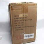 Pia Ricco 1-LIGHT Textured White Outdoor Post With Clear Glass. Fixed Price $18.25.