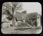 Glass Magic Lantern Slide Hampton Lucy Cottage C1890 Warwickshire England. Fixed Price $20.17.