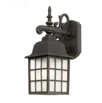 Design Classics Lighting Model 3344 Bk #226760 Outdoor Wall Lantern Black. Fixed Price $22.00.