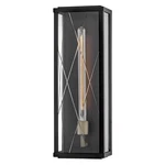 Hinkley Lighting Monte 1 Outdoor 22" Wall Mount, Black/clear - 28884BK. Fixed Price $254.15.