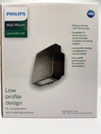 Phillips Wall Mount Low Profile Led PPW15-NW-G1-8-BZ. Fixed Price $45.00.