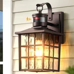 Vianis Outdoor Wall Lights For House, Led Motion Sensor Porch Lanterns. Fixed Price $55.99.