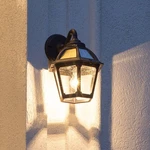 Gama Sonic Polaris 12" High Black Solar-powered Led Outdoor Wall Light. Fixed Price $99.99.