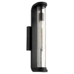 Textured Black One Light Outdoor Lantern From The Vitro Collection. Fixed Price $128.00.