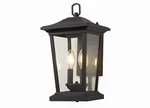 Smeike Outdoor Wall Sconce 2-LIGHT Large Exterior Lantern Matte Black A272-1. Fixed Price $39.60.