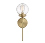 Bellevue SH90025 Light 18" Tall Wall Sconce - Brass. Fixed Price $144.00.