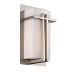 Trans Globe Doheny 1 Light Outdoor Pocket Lantern, Steel/opal Acrylic - 40280ST. Fixed Price $109.99.