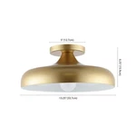 Safavieh Willet 13.25" Flush Mount, Reduced Price 2172752249 FLU4096A. Fixed Price $50.00.