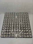Kichler Clear Glass Krystal Ice 11.75" Flush Mount Ceiling Light Olde Bronze. Fixed Price $32.00.