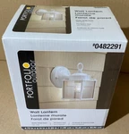 Portfolio Outdoor Wall Lantern 0482291. Fixed Price $21.50.