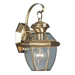Livex Lighting Monterey Outdoor Wall Lantern Antique Brass 2051-01. Fixed Price $137.96.