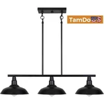 Kenroy Home 93512BL 3-LIGHT Linear Pendant Ceiling Fixture, Black Finish. Fixed Price $28.90.