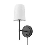 Hampton Bay Ridgeway 1-LIGHT Matte Black Wall Sconce With Led Bulb T20. Fixed Price $23.57.