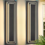 23.6 Dusk To Dawn Exterior Lighting Fixtures,black Modern Outdoor Wall Lights. Fixed Price $268.99.
