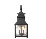 Home Decorators Rainbrook 18 In. 2-LIGHT Matte Black Outdoor Wall Fixture. Fixed Price $52.42.