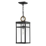 Hinkley Lighting Porter 1 Outdoor Med. Hanging Lantern, Black 2802BK-LL. Fixed Price $344.25.