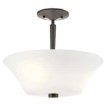 Kichler 43669OZ Aubrey Light Semi-flush Ceiling Olde Bronze. Fixed Price $89.99.