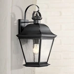 Kichler Mt. Vernon 19 1/2" High Black Outdoor Wall Light. Fixed Price $484.99.