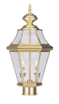 Livex Lighting 2264-02 Georgetown Post Accessories Polished Brass. Fixed Price $289.96.