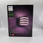 Philips - Hue White And Color Ambiance Lucca Wall Light Black. Fixed Price $51.75.