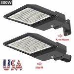 200/300W Led Parking Lot Light Commercial Outdoor IP65 Shoebox Street Pole Lamp. Fixed Price $87.27.