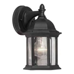 Forte Lighting Cast Aluminum Outdoor Wall Lantern Black 1776-01-04. Fixed Price $36.00.