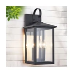 3-LIGHT 9 Inches Wide 20.5 High Large Wall Lantern With Textured.... Fixed Price $168.77.