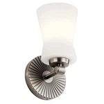 Kichler 55115CLP - Brianne Light 9.5 " Wall Sconce Classic Pewter. Fixed Price $32.99.