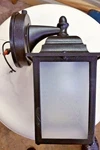 Thomas Lighting PL9480-7 1-LIGHT Black Outdoor Wall-mount Lantern High Efficient. Fixed Price $10.00.