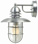 Lite Source LS-1468STS Lamppost Wall Sconce Stainles Steel. Fixed Price $175.75.