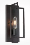 Home Decorators Kenton 4.75" X 13"T 1-LI Bronze Wall Sconce Cage Frame Detail. Fixed Price $19.95.