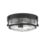 Hinkley Lighting Harper Small Flush Mount, Black/clear Seedy 3640BK-CS. Fixed Price $389.00.