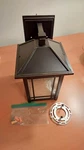Quoizel 13" Cedar Point Outdoor Wall Light Palladian Bronze CPT8408PN Open Box. Fixed Price $125.00.