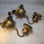 (set Of 2) Antique Paiste Ornate Art Deco Victorian Brass Wall Sconce Pair Lamps. Fixed Price $48.99.