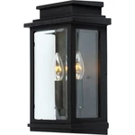 Artcraft Lighting AC8391BK Black Fremont 2-LIGHT 7"W Outdoor Wall Lantern. Fixed Price $338.84.