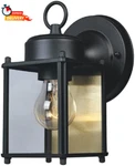 Designers Fountain Preston Outdoor Light Fixture, 8 Inch, Exterior Wall Mount La. Fixed Price $23.99.